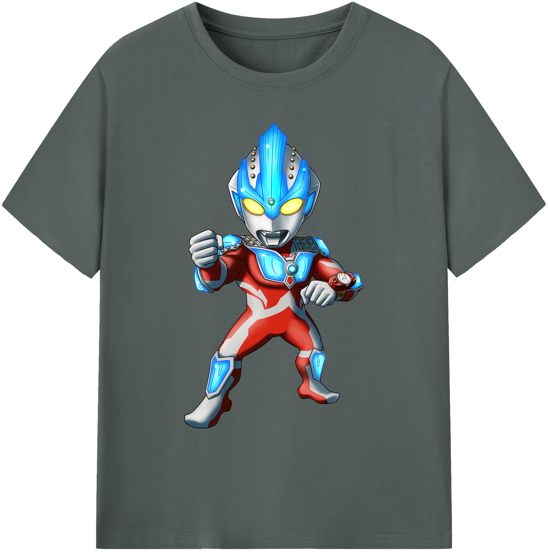 （画像用） ウルトラマン Ultraman 綿100％ メンズ半袖Tシャツ｜肌触りやわらか＆通気性